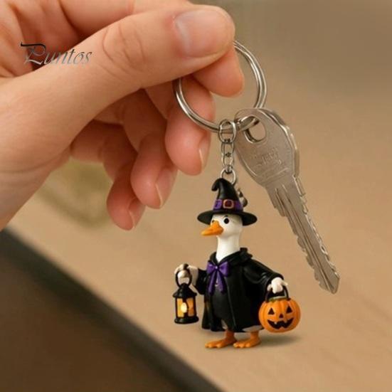Halloween Tabletop Figures Horror Ducks Advent Calendar 2026, 24-Day Spooky Countdown with 24 Surprise Collection Sets Unique Collectible Duck