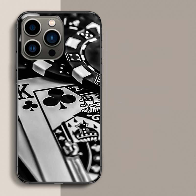 High-Stakes Eleganz Casino Luxe Handyhülle Für Iphone 17 Air 15 Pro 14 Plus 16 Pro Max 12 13 Mini 11 16E X XS Hülle Niedliche Fundas
