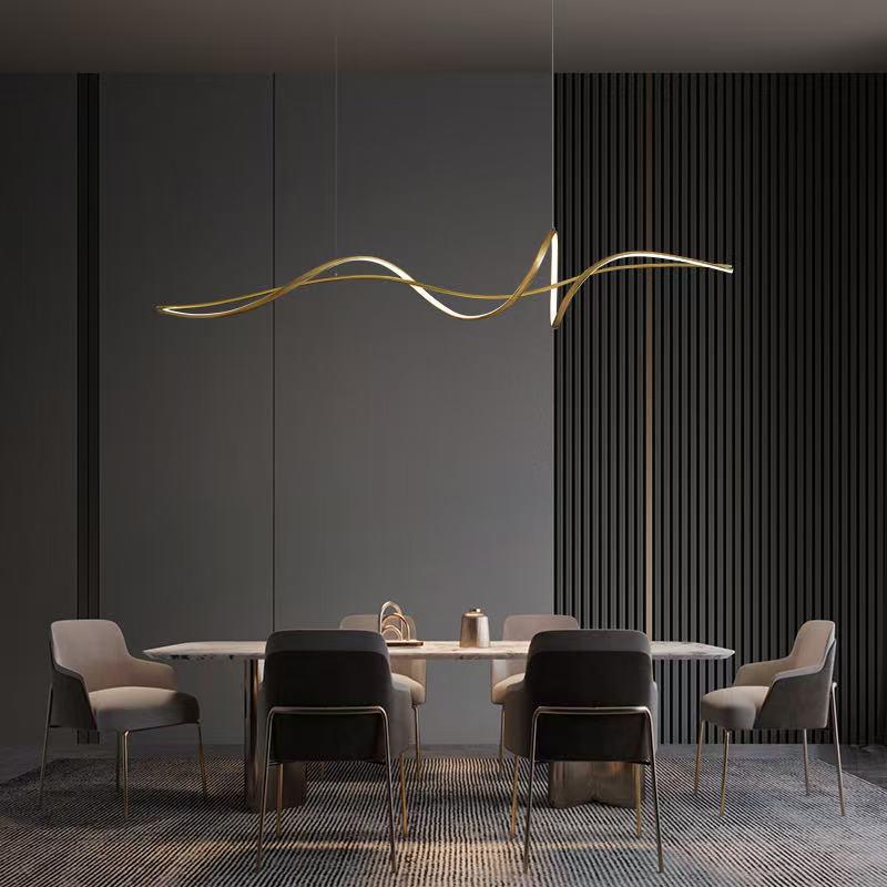 Modern Minimalist LED Restaurant Pendant Light - Creative Designer Bar and Dining Room Fixture