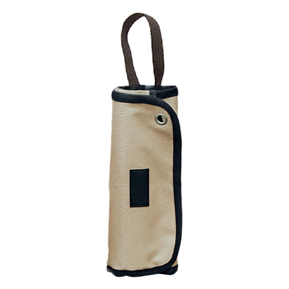 Camping Cutlery Roll Bag 12 Slots Roll Up Cutlery Storage Bag Picnic Cutlery Organizer Bag Multi-Purpose Storage For Forks хаки