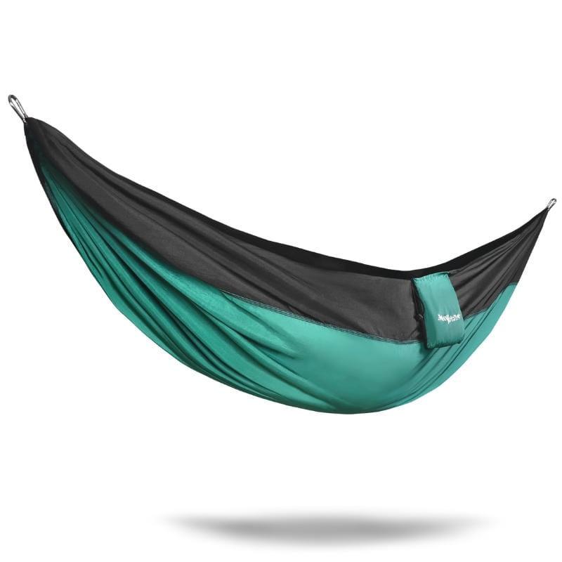 Portable ultralight tourist hammock - set