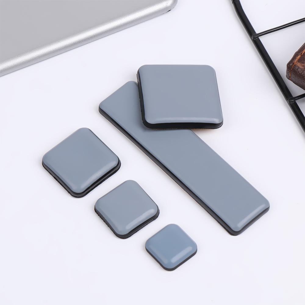4Pcs Self-Adhesive Anti-abrasion Furniture Leg Slider Pads Floor Protector Easy Move Heavy Table Sofa Slider Mat Chair Fittings