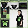 Minecraft Childrens/Kids Fleece Blanket Hoodie