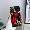 Japan Samurai Demon Anime Phone Case for iPhone 11 15 Pro Max Case Coque 14 Plus 13 Pro 12 11 X XS XR 7 8 SE 2020 TPU Soft Cover
