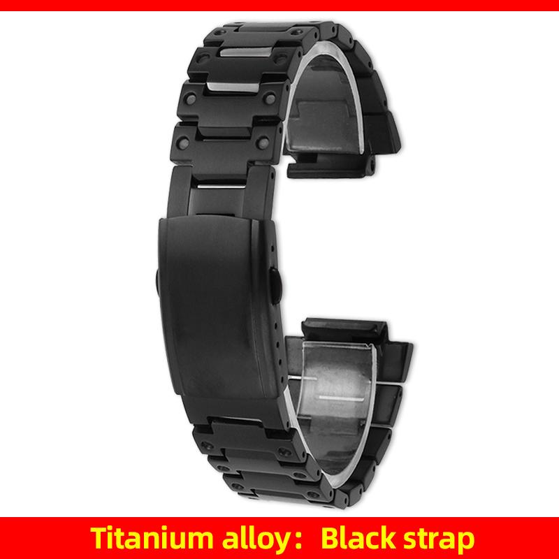 DW5600 Mod Kit Titanium case+strap For Casio G-SHOCK DW-5600 GW-B5600 GW-M5610 modification Lightweight Metal Bezel watch band
