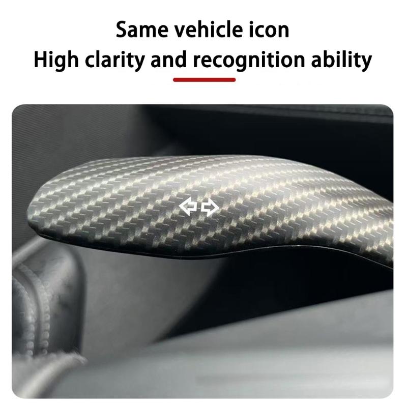 ABS Gear Knob Cover Permanent Plastic Change Cover Smooth Border Change Covers Vehicle Accessories for Y/YL