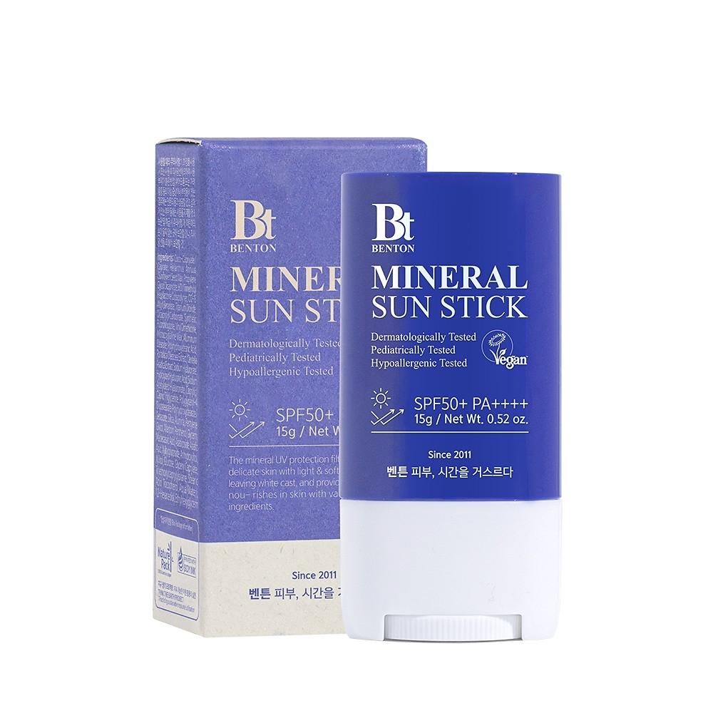 Benton [shilla Exclusive]mineral Sun Stick Duo Test For Infant Use Completed 