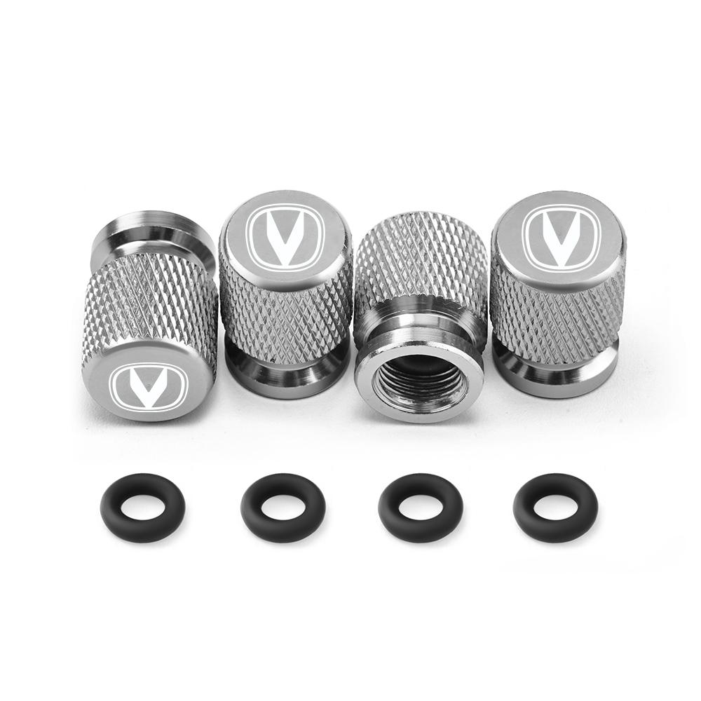 4pcs Aluminum Car Wheel Tire Valve Cap Covers For Changan CS35 Plus CS55 PLUS CS75 PLUS Eado UNI-T UNI-K 2023 Car Accessories