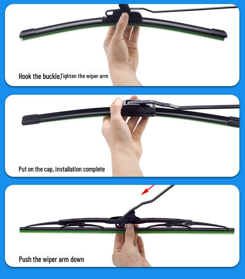 Bo Zhou Silent Wiper Blades for Changan Eado, CS35, CS75, CX20, Yuexiang V3/V5/V7