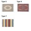 Floral Pattern Mat Mini House Decor Turkish Style  Accessories Floor Coverings Dollhouse Carpet Miniature Weaving Rug