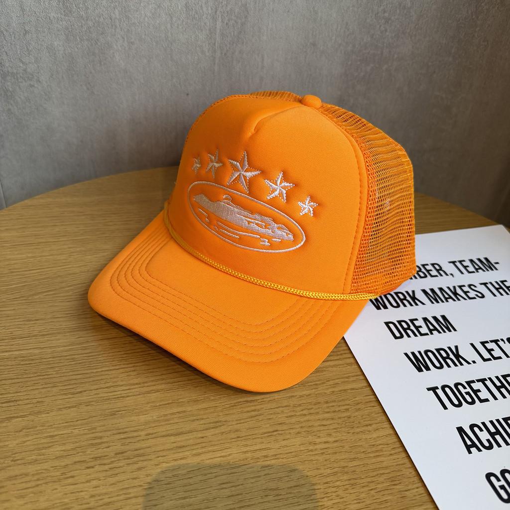 Street Style Embroidered Baseball Cap With Adjustable Fit For Summer Outdoor Activities