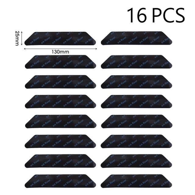 16/8pcs Self-adhesive Carpet Sticker Double-sided No Trace Tape Reusable Non-slip Fixed Pad Floor Rug Mat Home Bathroom Tools