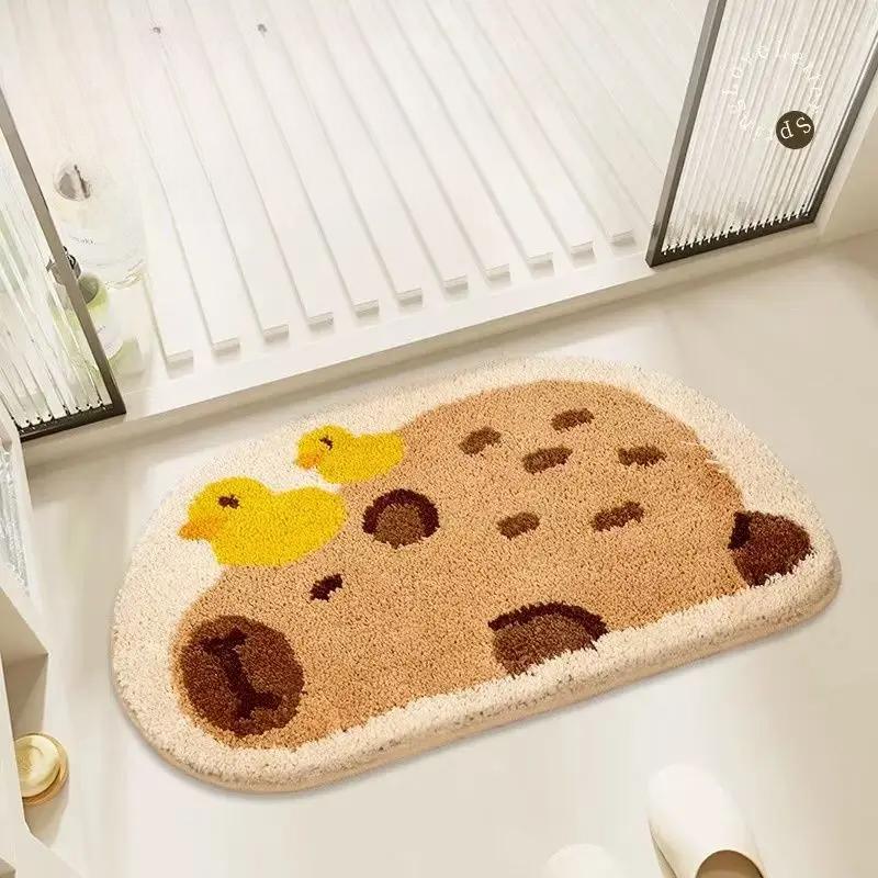 Covoraș de baie toaletă toaletă covoraș de podea antiderapant covor ușă baie toaletă