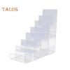 Purse Display Stand Wallet Handbag Organizer Trapezoidal Multi Tiers Jewelry Riser Display Rack Cosmetic Perfume Sunglasses Acrylic Display Shelf