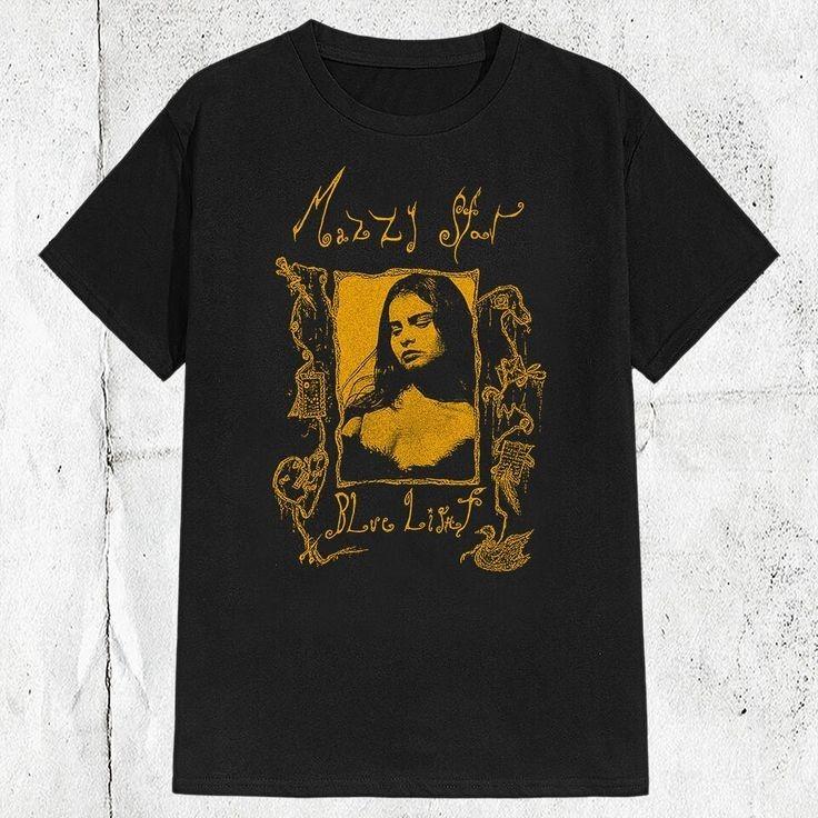 Винтажная футболка с коротким рукавом группы Mazzy Star 80-х 90-х годов БЕСПЛАТНАЯ ДОСТАВКА PA004 Унисекс L