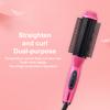 Multifunctional Heating Curling Iron Ceramic Heated Round Brush Electric Hair Straightener Brushes Professional Styling Tool