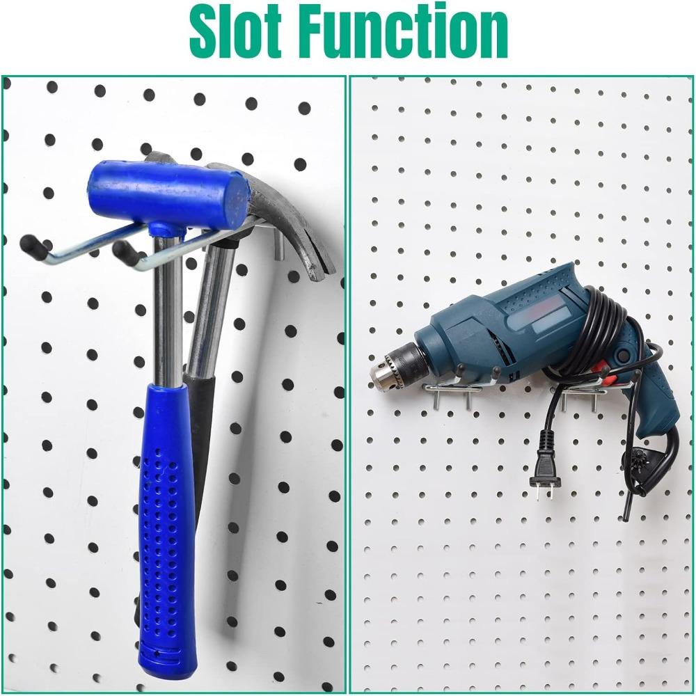 10 Pack 4 Inch Pegboard Hooks  Utility Hooks Holder Display Hooks