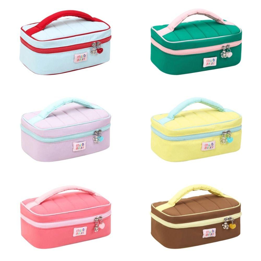Handheld Toiletry Storage Bag Large Capacity Portable Cosmetic Organizer  Outdoor