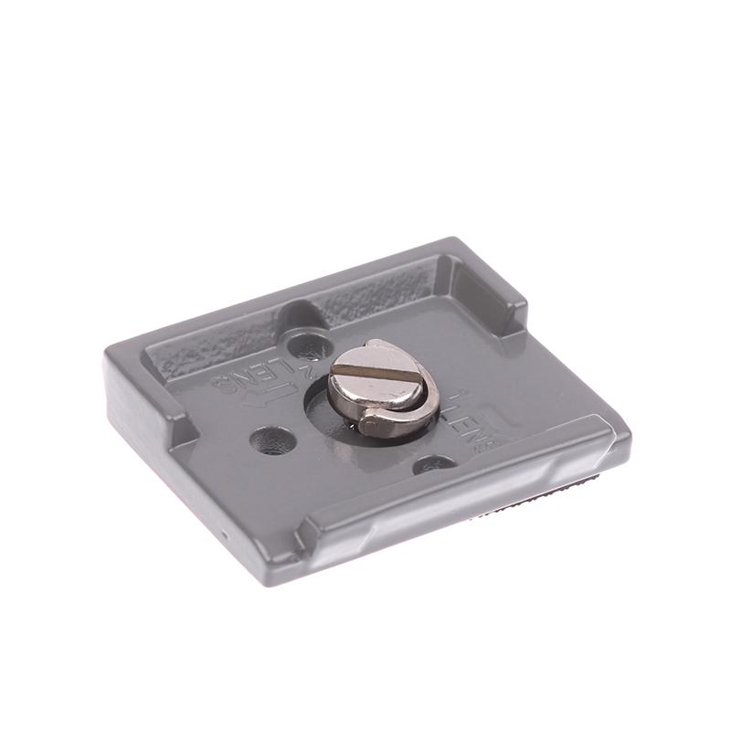 Treppiede per Fotocamera Testa a Sfera Piastra a Sgancio Rapido 200Pl-14 Lega di Alluminio Grigia Leggera Compatibile con Accessori Manfrotto