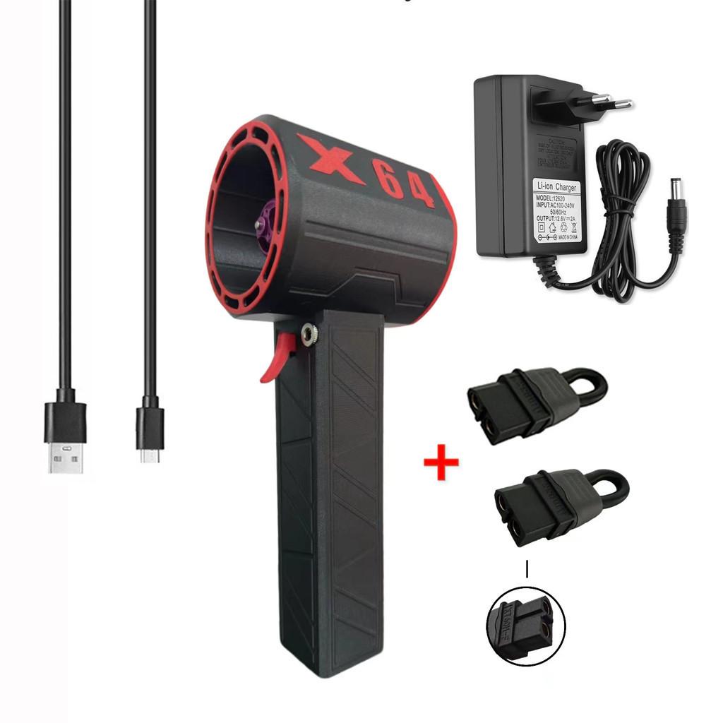 800W High-speed Channel Violent Turbine Fan Handheld Portable Industrial Grade Dust Blower Intelligent Temperature Controlled Cooling Fan