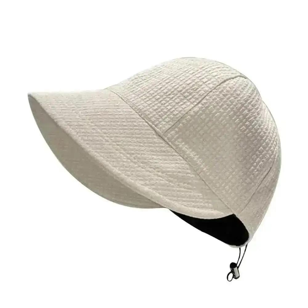 

New Baseball Cap Enlarged Sun Hat Korean Style Summer Sun Protection Hat Small Wide Brimmed Duckbill Hat Highlights The Face