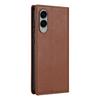 For Samsung Galaxy S25 Edge Wallet Case Magnetic Closure PU Leather Phone Cover