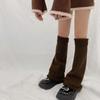 Horn Type Socks Costume Accessories Wide Leg Warmers Knitted Long Socks Foot Cover Women Pile Socks