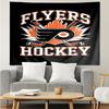 1PC Flyers Hockey Team Tapestry Accessories Playroom Tapestry, for Bedroom,Livingroom, dormitory Room Wall Decor Fan Birthday Gifts
