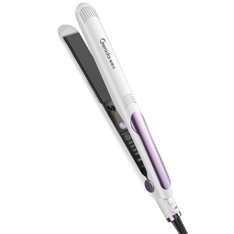Dual-Use Automatic Hair Straightener & Curler with Wet/Dry Four-Temperature Settings 