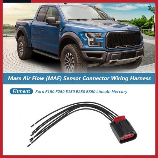 Mass Air Flow (MAF) Sensor Connector Wiring Harness for Ford F150 E150
