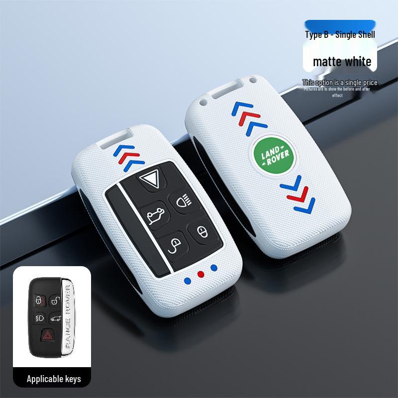 Land Rover Key Case for Range Rover, Discovery 5, Velar - Metal Buckle Shell for Men