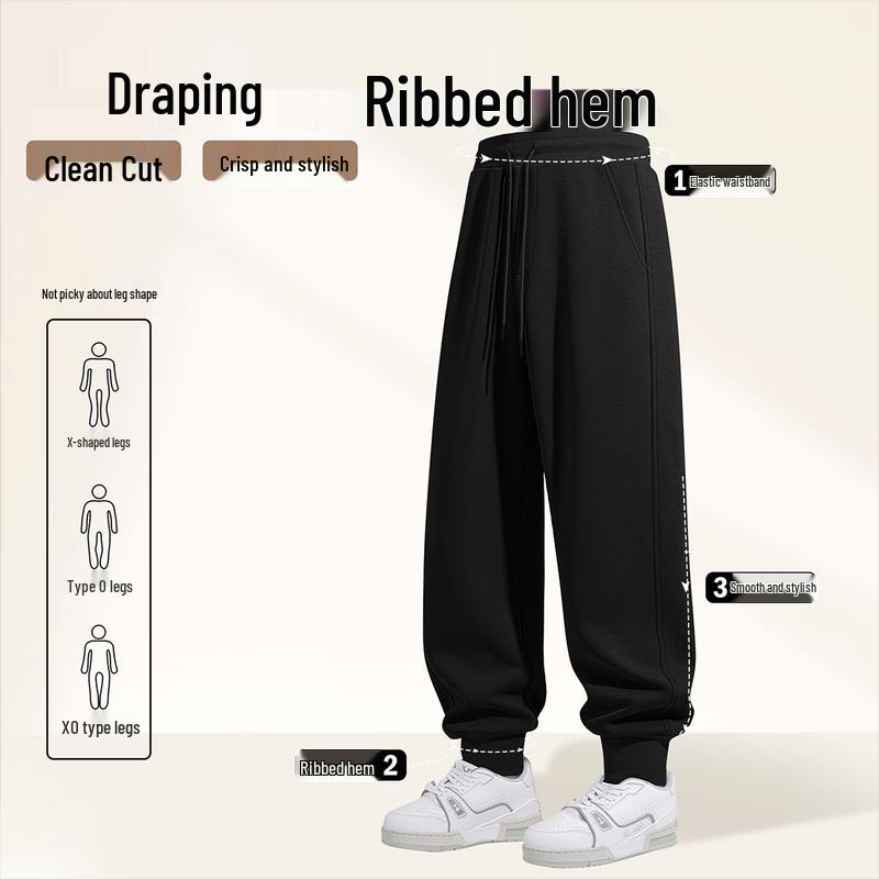 Jeanswest Men's Loose-Fit Casual Jogger Pants