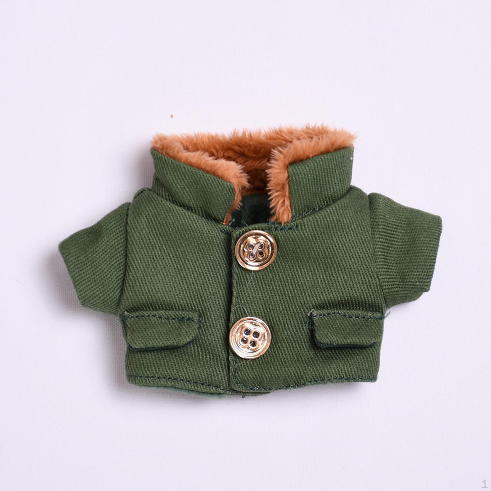 

17 см Кукольная одежда Пальто и штаны Подарки Шляпа Сделайте свой собственный DIY принадлежности Одежда Костюм