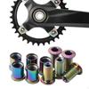 M8 Bike Chainring Bolt Nuts - Heavy-Duty Chainwheel Screws for Sprocket Repair