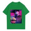 Kid's Anime Printed Short Sleeved T-shirt