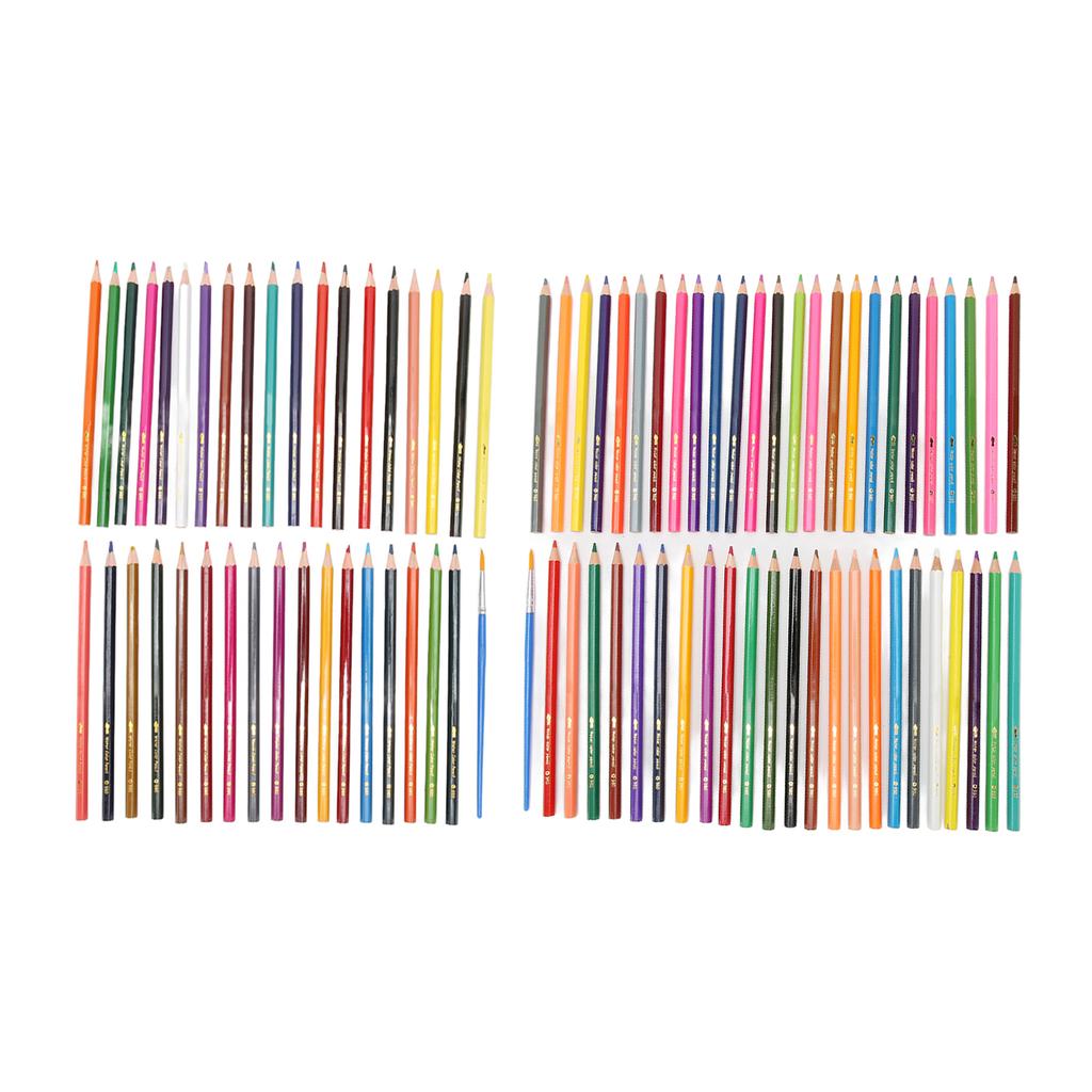 Creioane colorate cu apă Culori asortate Suport hexagonal vibrant pre-ascuțit Creioane colorate pentru colorat