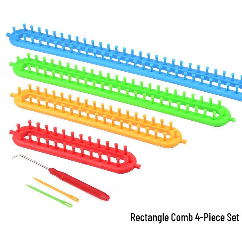 Beginner Knitting Kit: Scarf, Hat, Sweater & Blanket Tools