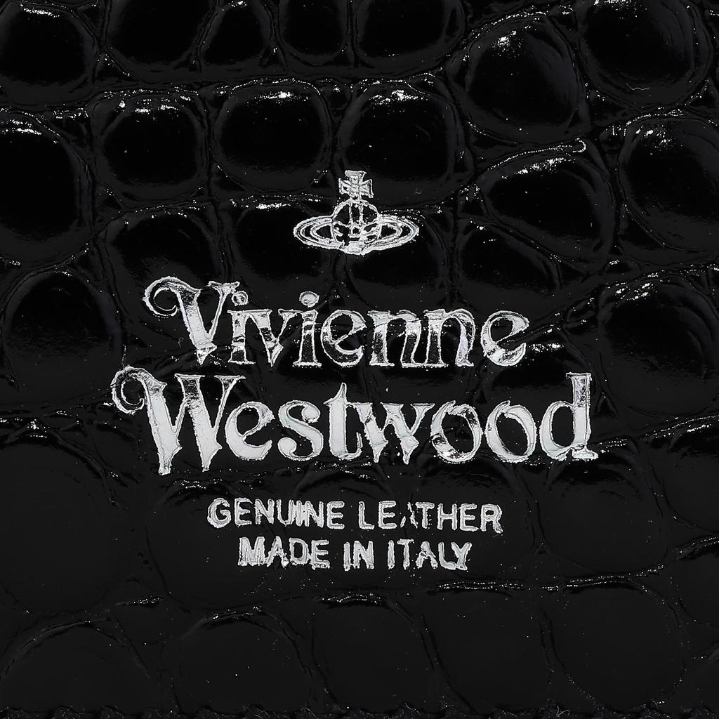 Vivienne Westwood Half Moon Card 51110053 L0039 N401 Holder, Black, [Used]