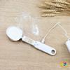 Digital Measuring Spoon Scale for Kitchen Ingredients, Small Electronic Food Scale, White