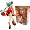The Hatsune Miku of the Closed Window World Theater Version World Plan Collapsed World Hatsune Miku PVC Figure Model Toys Gift
