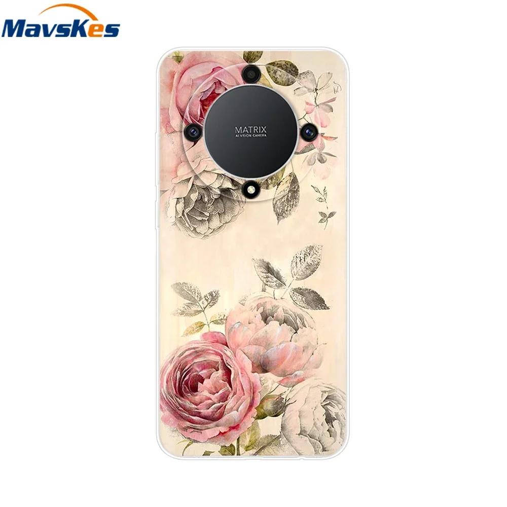 Phone Case For Honor X9A Case Silicone Soft Shockproof Fundas For Huawei Honor X9A Back Cover HonorX9A RMO-NX1 Clear Phone Cases