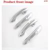 Car handle decorative strip Silver For Mercedes-Benz GLC Coupe 2024-2026