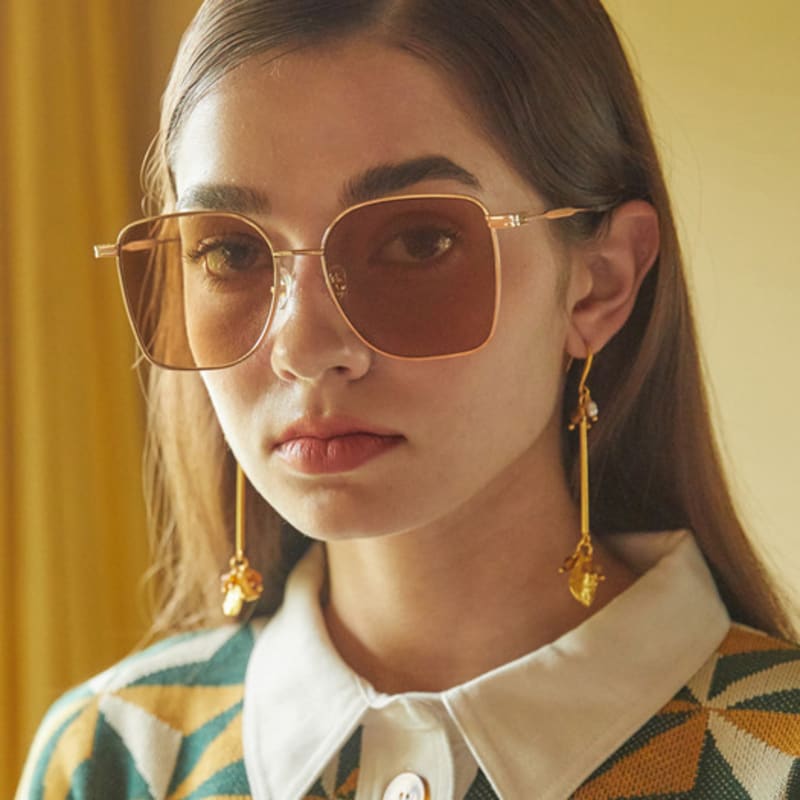 

DAYWALKER Unisex Sunglasses with Zeiss Lenses Gold EMMA C1 EMMA C1