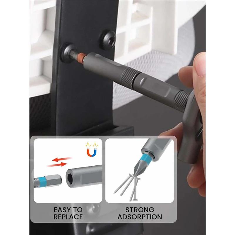 24in1 RS1 Multi-Purpose Ratchet Screwdriver Set 24 In 1 S2 Steel Magnetic Screwdriver Bits Repair Tools