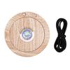 Rotating LED Display Base 8 Light Modes 4 Speeds Silent Turntable for Crystal Ball Glass Art Jewelry