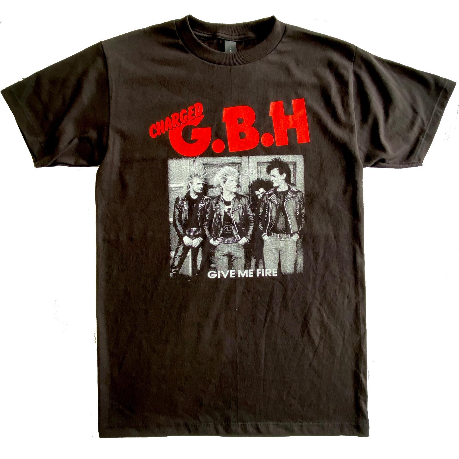 CHARGED GBH GIVE ME FIRE T-SHIRT M