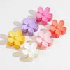 3.5cm 7cm Korea Flower Shape Hair Claw Clips Women Girls Ponytail Hairpin Barrette Headwear Accessories