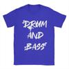 Unisex Drum And Bass Music Electronic  T Shirt  Pure Cotton Clothing Fashion Short Sleeve O Neck Tee Shirt Party TShirts