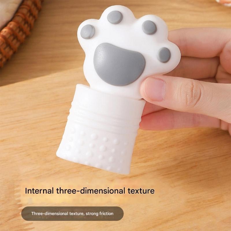 Outil Rapide Éplucheur d'Ail Avec Forme Griffe de Chat Rouleau à Éplucher Polyvalent Pour Noix Cacahuète Gadget de Cuisine