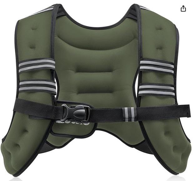 Verstellbare reflektierende Gewichtsweste für das Fitnesstraining